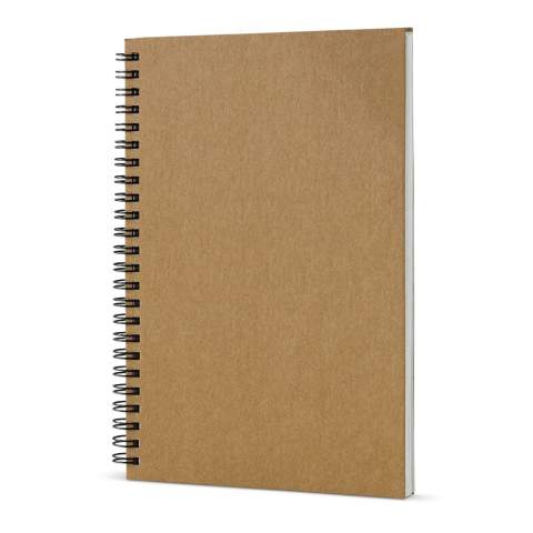 The sheets of this notebook were made from rocks. The result is a strong, smooth sheet of paper with a remarkably cool touch. The sheets are perforated on the side making it easy to tear them out.
