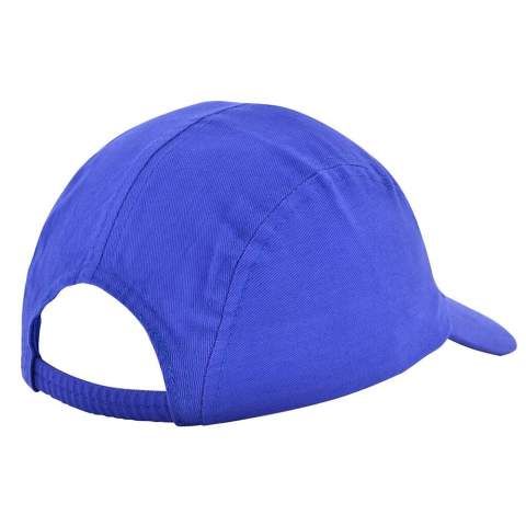 On the lookout for a inexpensive cap to hand out at promotional events, children’s parties or school trips? This children’s promo cap is the right giveaway product! Has 5 panels and an elastic closure.