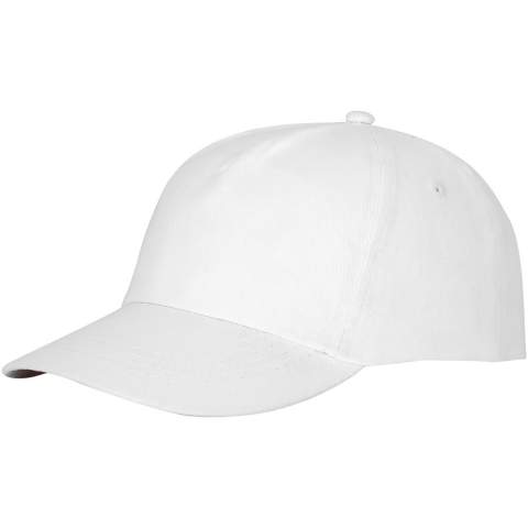 La casquette Feniks à 5 panneaux est dotée d'œillets brodés pour une meilleure ventilation, ce qui vous permet de rester au frais pendant toute activité. Avec un tour de tête de 58 cm, elle s'adapte confortablement à toutes les tailles de tête. La fermeture auto-agrippante en tissu permet des ajustements faciles et sûrs. Fabriquée en coton sergé de 175 g/m², la casquette Feniks allie durabilité et sensation de douceur et de respirabilité.