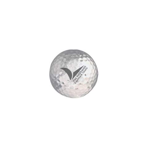 2-piece golf ball, with no brand name and/or numbers