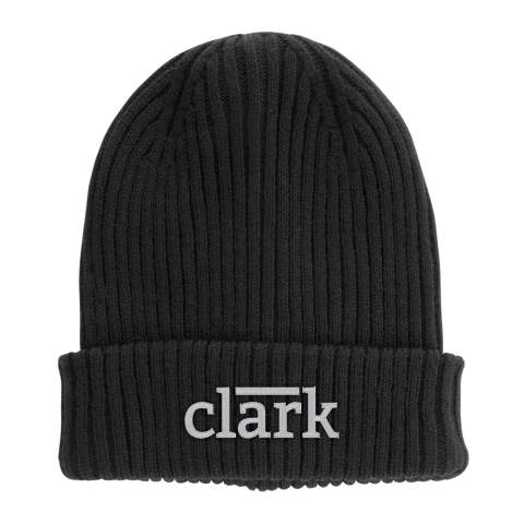 Een mooie dubbellaagse gebreide muts geschikt voor iedereen. Een klassieke omslagbeanie voor een moeiteloze look die je warm houdt tijdens de koude dagen. De muts bevat Polylana®. Polylana® is een low-impact alternatief voor 100% acrylvezel geproduceerd met minder energie en water. Met de AWARE™-tracer die het echte gebruik van gerecyclede materialen valideert. 2% van de opbrengst van elk verkocht Impact-product wordt gedoneerd aan Water.org. One size fits all. Samenstelling: 30% gerecycled polyester, 30% polyester, 40% acryl.