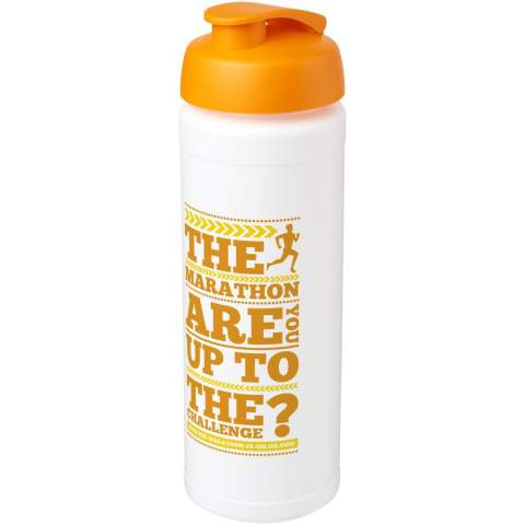 Enkelwandige sportfles met geïntegreerde vingergreep. Heeft een morsvrije, flipcapdeksel. Volume 750 ml. Mix en match kleuren om je perfecte fles te maken. Neem contact op met de klantenservice voor meer kleuropties. Gemaakt in het Verenigd Koninkrijk. BPA-vrij. Voldoet aan EN12875-1 en is vaatwasmachinebestendig.