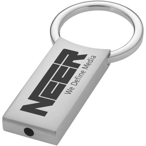 Classic keychain with hidden closure. Including black gift box.