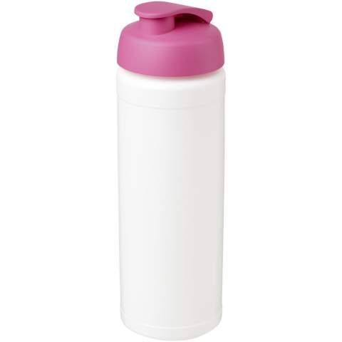 Enkelwandige sportfles met geïntegreerde vingergreep. Heeft een morsvrije, flipcapdeksel. Volume 750 ml. Mix en match kleuren om je perfecte fles te maken. Neem contact op met de klantenservice voor meer kleuropties. Gemaakt in het Verenigd Koninkrijk. BPA-vrij. Voldoet aan EN12875-1 en is vaatwasmachinebestendig.