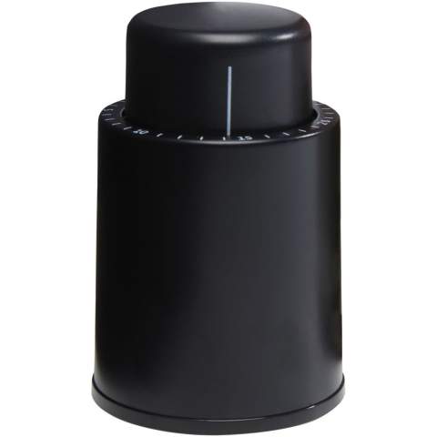 The Sangio wine stopper has excellent airtightness which preserves freshness by minimizing wine oxidation. With the rotary button design for lock and unlock, it ensures that the bottles remains sealed to preserve the wine. Whenever you want to pour another glass of wine, you just need to rotate it again. Great for using at home, at hotels, clubs, and bars. This wine stopper preserves the wine just like the original cork, making this a must-have for any wine enthusiast.