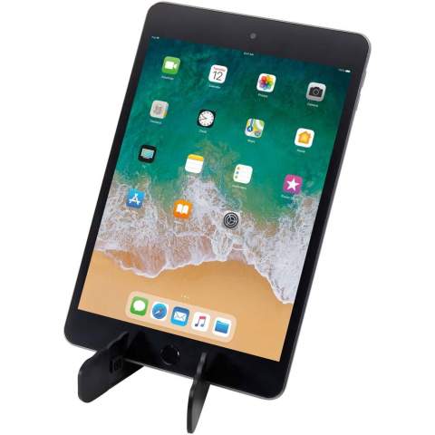 La tablette pliable avec socle de téléphone Buna est fabriquée à partir de plastique recyclé pour un choix davantage responsable. D’un design épuré, elle se glisse facilement dans n’importe quelle poche et est parfaite pour les voyages.