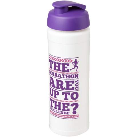 Enkelwandige sportfles met geïntegreerde vingergreep. Heeft een morsvrije, flipcapdeksel. Volume 750 ml. Mix en match kleuren om je perfecte fles te maken. Neem contact op met de klantenservice voor meer kleuropties. Gemaakt in het Verenigd Koninkrijk. BPA-vrij. Voldoet aan EN12875-1 en is vaatwasmachinebestendig.