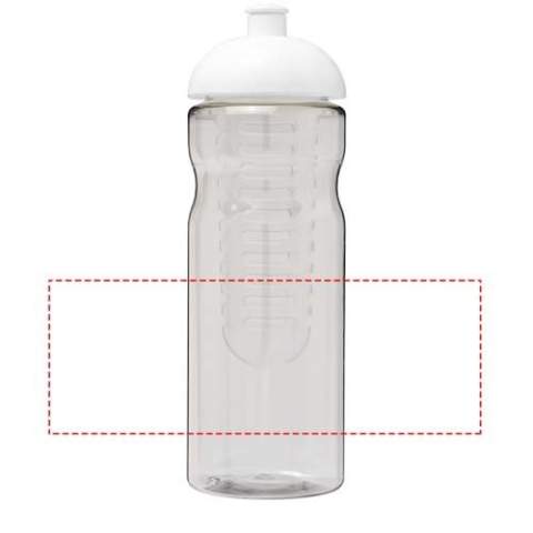 Bidon à simple paroi avec design ergonomique. Bidon fabriquée en PET reyclable. Dispose d’un couvercle anti-fuite avec bec à système de pression-traction et d’un infuseur amovible qui permet d’ajouter votre saveur de fruit préférée à votre boisson. Capacité de 650 ml. Couleurs à mélanger et à assortir pour créer la bidon parfaite. Pour plus de couleurs, contactez le service clientèle. Fabriqué au Royaume-Uni. Emballé dans un sac en plastique PE recyclé. Sans BPA.