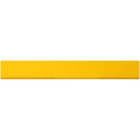 Solid plastic ruler, with markings available in both inches and centimetres. Please note, the ruler markings are printed along with artwork, plain stock rulers will not carry markings.