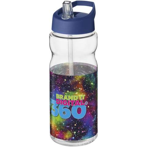 Single-wall sport bottle with ergonomic design. Bottle is made from recyclable PET material. Features a spill-proof lid with flip-top drinking spout. Volume capacity is 650 ml. Mix and match colours to create your perfect bottle. Contact customer service for additional colour options. Made in the UK. Packed in a recycled PE plastic bag. BPA-free.