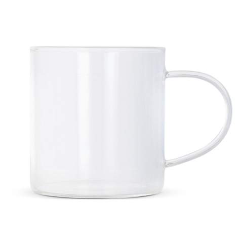 Voici le verre à café Vardez avec poignée, conçu pour le plaisir du café. D'une capacité généreuse de 300 ml, il est le compagnon idéal de votre café préféré. Améliorez votre expérience du café avec Vardez.
