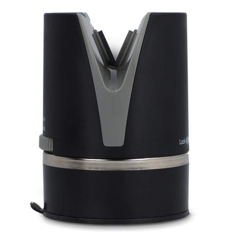 This compact knife sharpener is essential for every cook, making blades razor-sharp in seconds without risk of damage. Six adjustable angles (14°-24°) ensure perfect sharpening for any knife, from precision work to heavy-duty cutting. The smooth edge provides even, safe sharpening, ready for immediate use. Attach firmly to tables for stable, space-saving convenience.