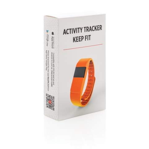 Track your activity, calories burned and sleep pattern with this activity tracker. Get insight into your achievements with the free APP that is compatible with both iOS 8.1 and Android 4.4 or higher. The bracelet has an OLED screen to display your progression on the bracelet. The perfect companion for a healthier and more active lifestyle. Standby time on one charge up to 5 days.<br /><br />HasBluetooth: True