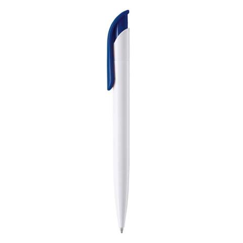 Stylo bille design Toppoint, fabriqué en Allemagne. Ce stylo finition opaque est livré avec une cartouche Jumbo pouvant écrire jusqu’à 4.5kms. Couleur d'écriture bleue.