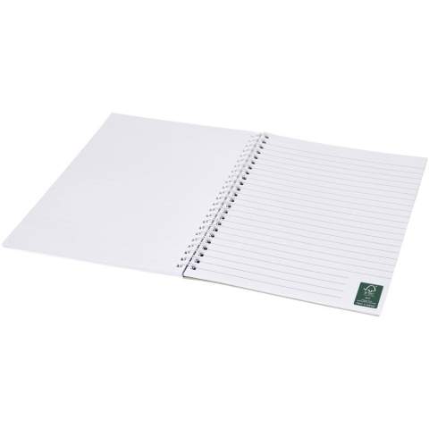Dieses Notizbuch verfügt über eine weiße oder schwarze Spiralbindung, ein glänzendes Karton-Deckblatt (250g/m2) und 80g/m2-Blankopapier. Standardlieferung mit 50 Blatt, auch erhältlich mit 80 Blatt. Sie können die Seiten dieses praktischen Notizbuchs mit jedem beliebigen Design gestalten - ob liniertes, kariertes oder gepunktetes Papier - alles ist möglich!