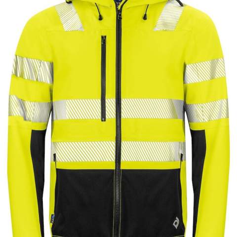 • functioneel 3-laagse jas in een wind- en waterdicht materiaal<br />• getapete naden<br />• Ventair membraam: uitstekende ademende eigenschappen en aangenaam om dragen<br />• waterdichte rits aan de voorzijde met windflap aan de binnenzijde en kinbescherming<br />• rechtse borstzak met binnenin lus voor badgehouder            <br />• verlengd rugpand<br />• aanpasbare capuchon met aantrekkoord die over een helm past<br />• aanpasbare manchetten met velcro en aanpasbare taille