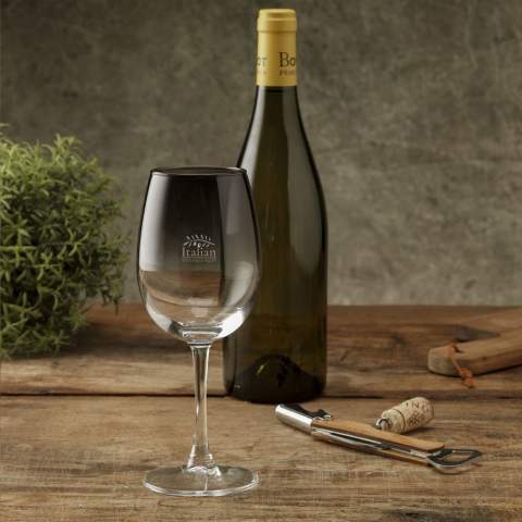 This special smokey wine glass is unique because of its colour, providing atmosphere, cosiness and beautiful decoration to any table. It is chic, trendy and an absolute eye-catcher during a party or special occasion. Of course, this glass is also suitable for daily use. 4 pieces per pack. Capacity 360 ml.