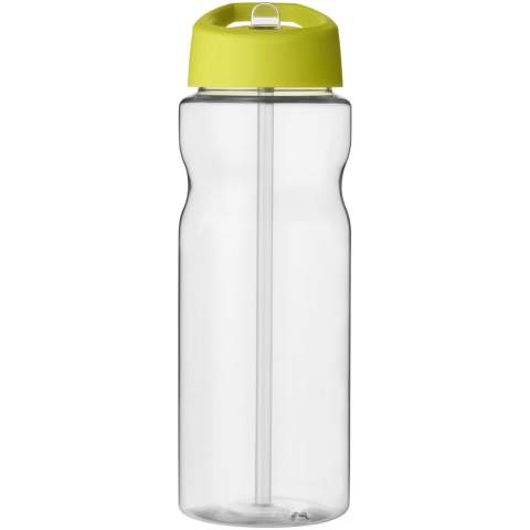 Single-wall sport bottle with ergonomic design. Bottle is made from recyclable PET material. Features a spill-proof lid with flip-top drinking spout. Volume capacity is 650 ml. Mix and match colours to create your perfect bottle. Contact customer service for additional colour options. Made in the UK. Packed in a recycled PE plastic bag. BPA-free.