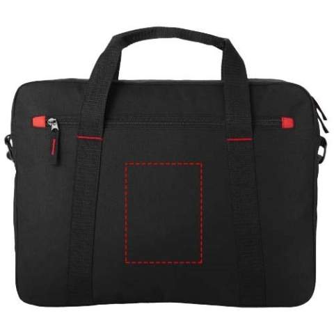 Funktionale 15,4" Laptoptasche mit gepolstertem Laptopfach und einstellbaren Schulterriemen.