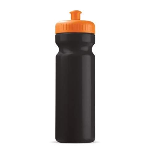 Toppoint design high quality sports bottle. Made in Europe. 100% leak-proof, made of high-quality soft-squeeze materials for an easy squeeze. The sports bottle can be printed all over in full-colour. The colour of the lid and bottle can be mixed and matched. BPA-free.