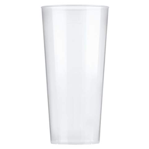 Gobelets réutilisables, solides et incassables. Ils sont empilables et fabriqués en Allemagne avec 94% de plastique organique. Respecte les réglementations les plus strictes en matière de sécurité alimentaire. 100% recyclables.