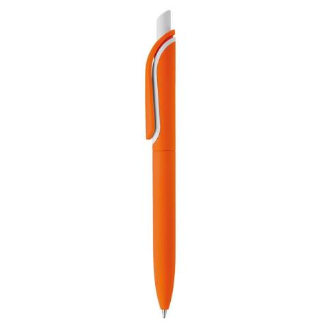Stylo fabriqué en Allemagne. Doté d'une belle finition douce au toucher dans toutes sortes de couleurs modernes. Equipé d’une cartouche d’encre bleue.
