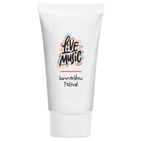 25 ml sunscreen SPF50, water-resistant, with panthenol and vitamin E. Dermatologically tested, produced in Germany according to the European Cosmetics Regulation 1223/2009/EC.