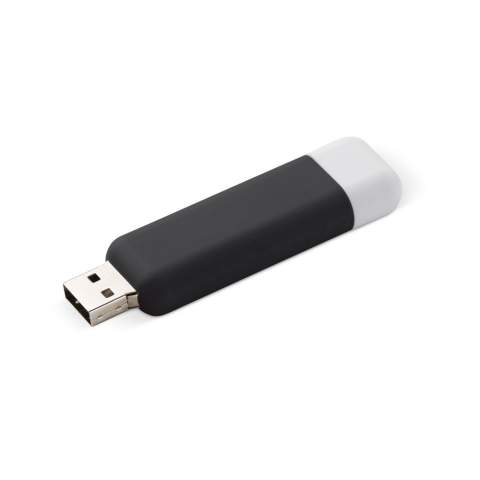 Le lecteur flash USB design Toppoint avec 8 GB de mémoire de la gamme Modular présente un design unique et une finition douce au toucher.