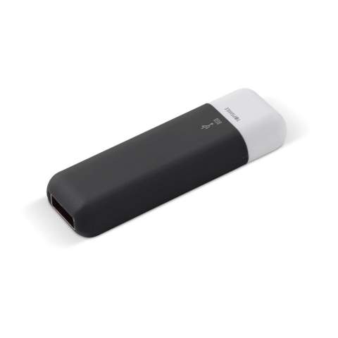 Le lecteur flash USB design Toppoint avec 8 GB de mémoire de la gamme Modular présente un design unique et une finition douce au toucher.
