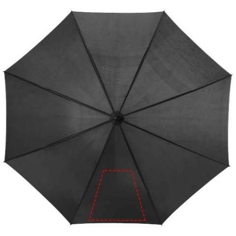 Les promenades sèches sous la pluie sont rendues possibles par le grand parapluie Zeke 30". Le parapluie Zeke a suffisamment d'espace pour garder 2 personnes au sec et est facile à ouvrir grâce à un système manuel. De plus, le parapluie est composé d'un mât et de baleines en métal, et d'une poignée en plastique léger. Le parapluie Zeke dispose de plusieurs options pour placer un logo ou d'autres messages d'entreprise et est disponible en différentes couleurs.