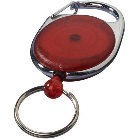 Le rollerclip Gerlos est un article parfait pour tout bureau, salon professionnel, conférence ou piste de ski. Le rollerclip est doté d'un mousqueton et grâce à son mécanisme robuste et à son cordon de 60 cm de long, le visiteur peut facilement attacher un badge pour le présenter et le ranger rapidement. Il est fabriqué en plastique ABS résistant et est disponible en plusieurs couleurs.   
