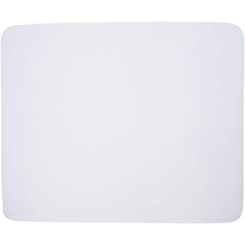 Mouse pad with anti-bacterial additive and a 5 mm Polymerized Styrene Butadiene Rubber (SBR) anti-slip base, keeping the mouse pad in place. The additive is able to effectively reduce the bacterial levels present on the surfaces of the material, with high effectiveness in inhibiting the growth of bacteria and fungi responsible for creating unpleasant smells, staining and degradation of textile and plastic products. Tested according to ISO 20743:2013. 