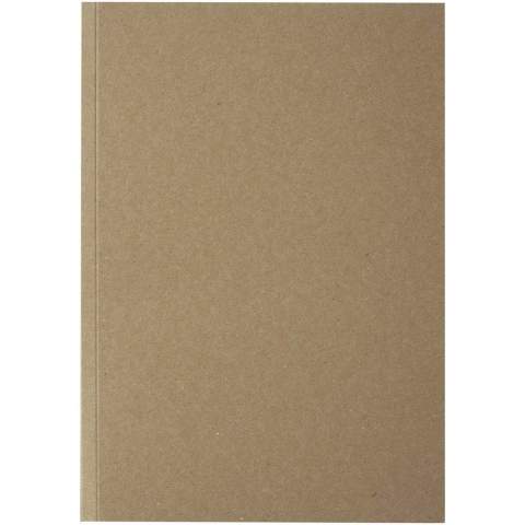 Das Novella Austen A5 Softcover-Notizbuch aus recyceltem Kraftpapier ist dank seiner Vielseitigkeit ein fantastisches Schreibwaren-Giveaway. Das Notizbuch besteht aus 100 Blatt 80 g/m² recyceltem Papier. Die Blätter sind standardmäßig einfarbig, können aber auch mit einem Design Ihrer Wahl versehen werden, z. B. mit Linien, Quadraten oder Ihrem eigenen Design. Der Einband ist aus 350 g/m² Naturkraftkarton gefertigt. Für einen echten Wow-Effekt können Sie auch den gesamten Einband (Vorder- und Rückseite, Buchrücken) farbig bedrucken lassen. Hergestellt in UK.