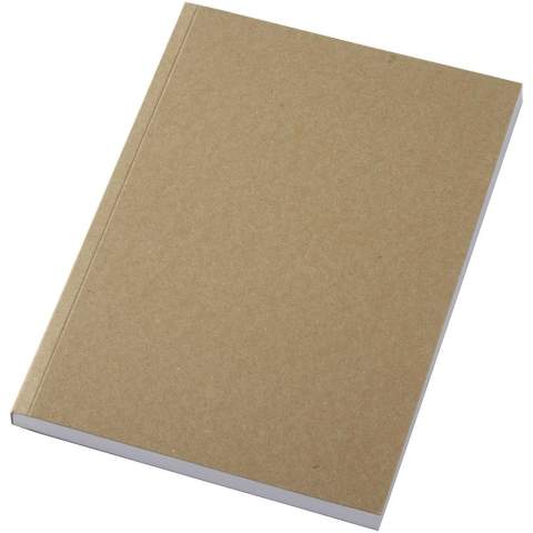 Das Novella Austen A5 Softcover-Notizbuch aus recyceltem Kraftpapier ist dank seiner Vielseitigkeit ein fantastisches Schreibwaren-Giveaway. Das Notizbuch besteht aus 100 Blatt 80 g/m² recyceltem Papier. Die Blätter sind standardmäßig einfarbig, können aber auch mit einem Design Ihrer Wahl versehen werden, z. B. mit Linien, Quadraten oder Ihrem eigenen Design. Der Einband ist aus 350 g/m² Naturkraftkarton gefertigt. Für einen echten Wow-Effekt können Sie auch den gesamten Einband (Vorder- und Rückseite, Buchrücken) farbig bedrucken lassen. Hergestellt in UK.