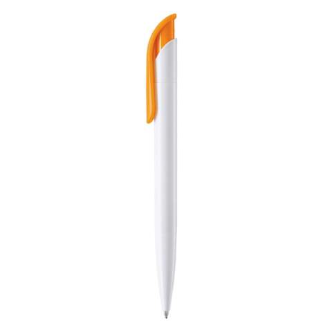 Stylo bille design Toppoint, fabriqué en Allemagne. Ce stylo finition opaque est livré avec une cartouche Jumbo pouvant écrire jusqu’à 4.5kms. Couleur d'écriture bleue.