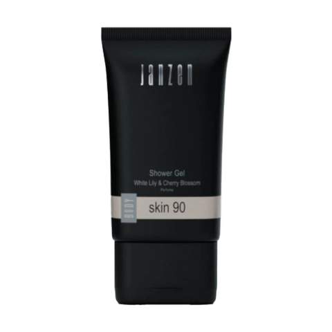 Brievenbuspakket met 3 verzorgingsproducten in de geur Skin 90 van het merk Janzen. Inhoud: • Shower Gel - 50 ml • Hand & Body Lotion - 50 ml • Shampoo - 50 ml.    Opgewekt en vrolijk, dat is Skin 90. De kersenbloesem heeft in Japan een haast heilige status. Met haar lichtroze blaadjes en aangename geur is de boom een waar feest voor de zintuigen. Het subtiele van de kersenbloesem wordt in dit parfum afgewisseld met het frisse van de lelie en krachtige van de tonkaboon.    Deze giftset zit in een stijlvolle verpakking die qua formaat perfect door de brievenbus past. Ideaal als direct mailing en een persoonlijke attentie voor de ontvanger.