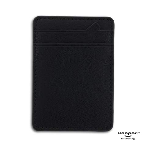 Magnetische Rückseite, kompatibel mit der MagSafe-Reihe von Apple. Digitale Visitenkarte, kompatibel mit iPhone und Android ohne Apps. RFID-Blockiersystem zum Schutz persönlicher Daten vor Skimmern.