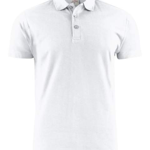 Lichtere polo piqué in een moderne pasvorm en gladgebreide kraag en manchetten . Neklint, zijsplitjes en drieknoopsluiting. Oeko-Tex 100 gecertificeerd.