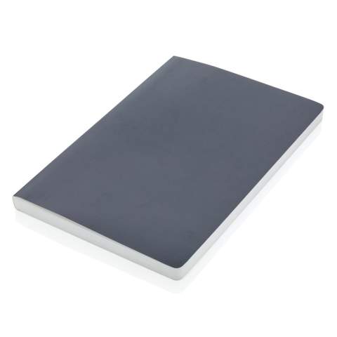 Stop au greenwashing! Carnet de note de la gamme IMPACT en papier de pierre! Le papier de pierre se compose principalement de poudre minérale (80%) liée avec (20%) de HDPE non toxique. Ni eau ni détergeant ne sont utilisés à la fabrication, contrairement à la production de papier traditionnel. Une tonne de papier de pâte de bois traditionnelle utilise 2770 litres d'eau et 18 arbres. Ce magnifique cahier en papier A5 en pierre en utilise zéro! Papier doux au toucher et velouté pour une écriture fluide. 64 feuilles / 128 pages de papier pierre ligné blanc 170 g / m2. La couverture est également entièrement faite de papier de pierre. Économisez de l'eau et utilisez de véritables matériaux durables. En mettant l'accent sur l'eau, 2% des recettes de chaque produit Impact vendu seront reversés à Water.org.<br /><br />NotebookFormat: A5<br />NumberOfPages: 128<br />PaperRulingLayout: Pages lignées