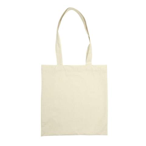 Draagtas met lange handvaten.<br /><br />Afmetingen: 38x40 cm