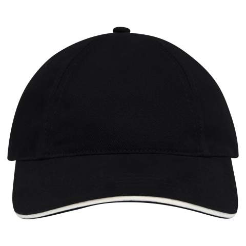 Fun item to wear during family events. Make everyone wear the same brushed promo cap with the name of your family on the front. You can combine this promo cap with the kids brushed promo cap (1750) especially for kids. With five panels and velcro adjuster.