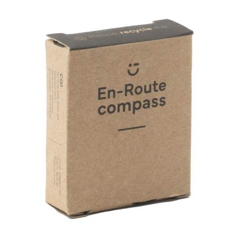 Kompass im Taschenformat mit Umhängeband. Pro Stück in einer Verpackung.
