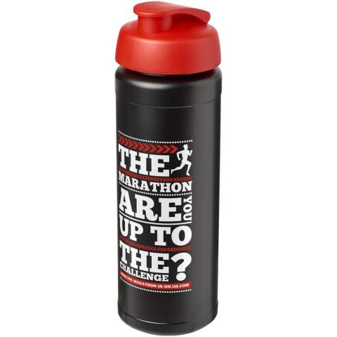 Single-wall sport bottle with integrated finger grip design. Features a spill-proof lid with flip top. Volume capacity is 750 ml. Mix and match colours to create your perfect bottle. Contact customer service for additional colour options. Made in the UK. BPA-free. EN12875-1 compliant and dishwasher safe.