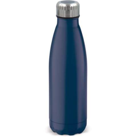 Double walled vacuum insulated thermo bottle. The 100% leak-proof bottle has a digital thermometer in the lid. Packed in a nice gift box. The drinks will keep their temperature for longer, thanks to the vacuum in between the walls. Drinks will stay warm for up to 12 hours and/or cold up to 24 hours.