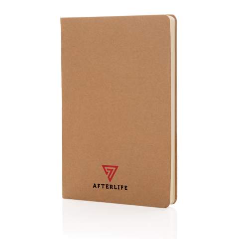 Carnet de notes avec couverture rigide, certifié FSC®,  avec marque-page. 80 feuilles/160 pages (papier crème certifié FSC®).<br /><br />NotebookFormat: A5<br />NumberOfPages: 160<br />PaperRulingLayout: Pages lignées