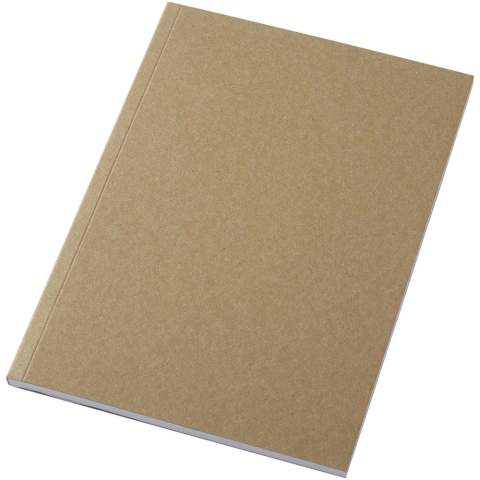 Das Novella Austen A5 Softcover-Notizbuch aus recyceltem Kraftpapier ist dank seiner Vielseitigkeit ein fantastisches Schreibwaren-Giveaway. Das Notizbuch besteht aus 50 Blatt 80 g/m² recyceltem Papier. Die Blätter sind standardmäßig einfarbig, können aber auch mit einem Design Ihrer Wahl versehen werden, z. B. mit Linien, Quadraten oder Ihrem eigenen Design. Der Einband ist aus 350 g/m² Naturkraftkarton gefertigt. Für einen echten Wow-Effekt können Sie auch den gesamten Einband (Vorder- und Rückseite, Buchrücken) farbig bedrucken lassen. Hergestellt in UK.