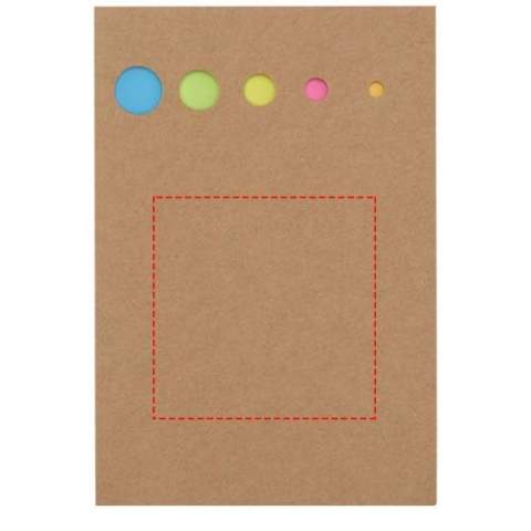 Der Freiji ist ein praktisches Lesezeichen aus Holz mit 125 kleinen farbigen Haftnotizen (4,2 × 0,6 cm) und 25 großen gelben Haftnotizen (4,2 × 4 cm).
