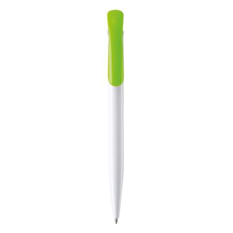 Toppoint design balpen, geproduceerd in Duitsland. Deze pen bevat een Jumbo vulling voor 4,5km schrijfplezier en heeft een hardcolour finish. Blauwschrijvende vulling.