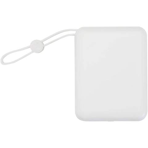 The Acrux 10.000 mAh power bank is made from recycled plastic and is designed for fast, convenient charging wherever you are. It features a 35W USB-C in/out port and an 18W USB-A port, along with a built-in USB-C and Lightning cable, so you can charge your devices without needing extra accessories. A digital display shows the charging percentage at a glance, making it easy to monitor battery levels. Perfect for keeping smartphones and tablets powered throughout the day.