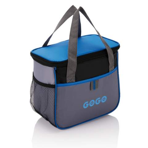 Whether you take it to the game, picnic or campsite, there are plenty of places to store what you need to keep cool in this 210D polyester cooler bag. Plenty of room for your six pack and lunch. PVC free.